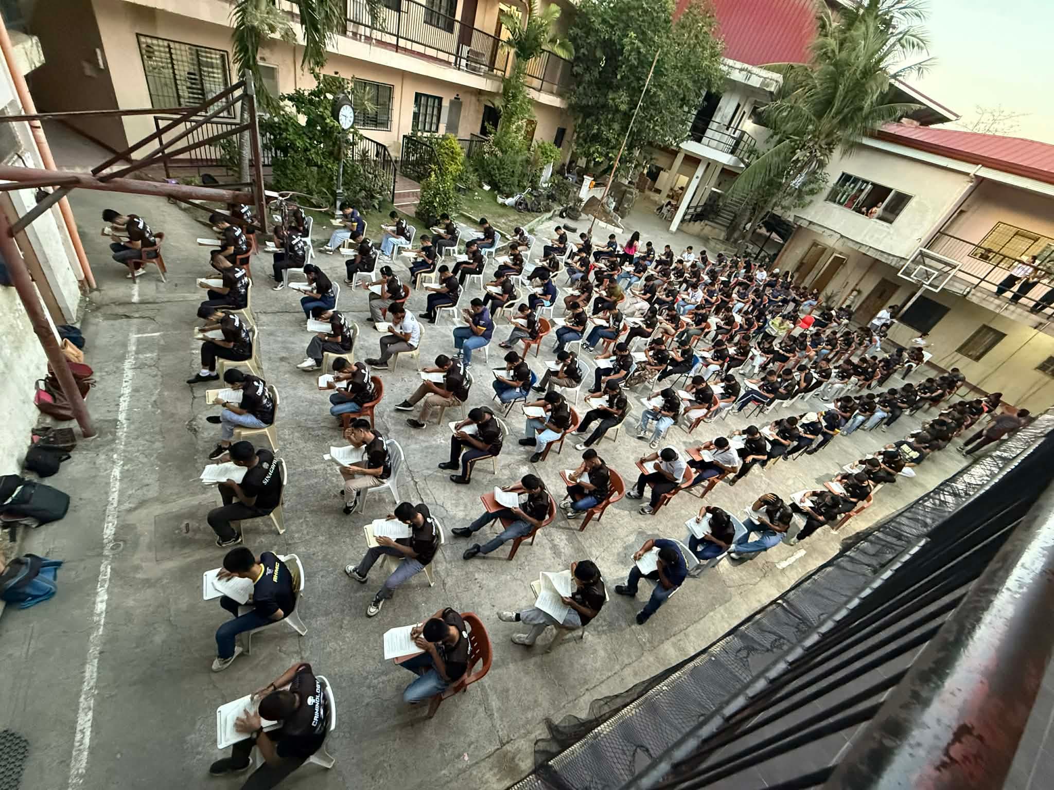 RHMC legacy photo: Facebook photo: group study and crowd scene